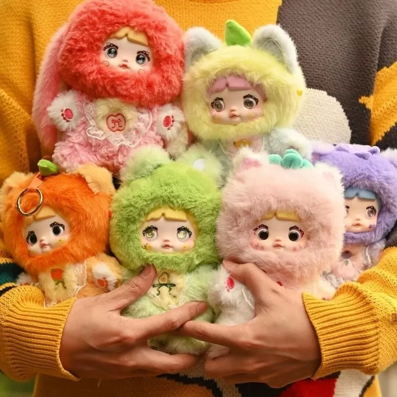 Nommi baru, seri boneka kartun blind box yang sangat menarik, gantungan ransel dekoratif, kotak kejutan misterius, hadiah trendi