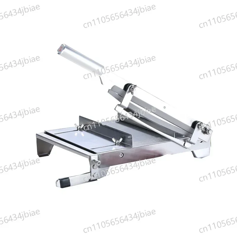 13.5 Inch Meat Slicer Manual Cutting MachineStainless Steel Bone Slic Home Electric Chicken Duck Fish And Sheep Bone Cutting Saw
