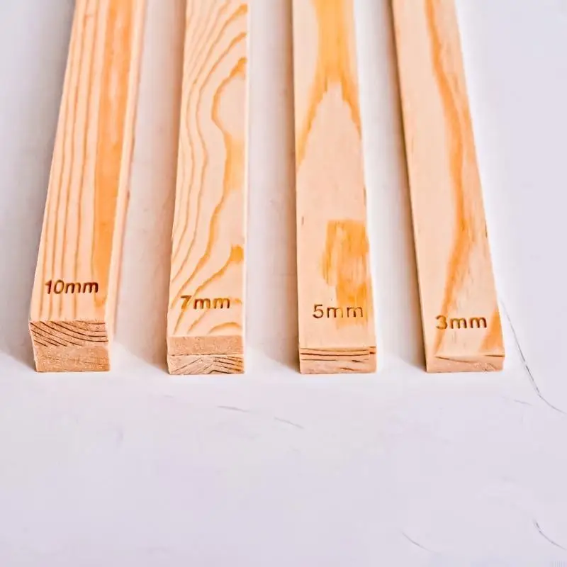 

8Pcs 3/5/7/10MM Rolling Mud Guide Clay Rolling Pin Guide Slabs