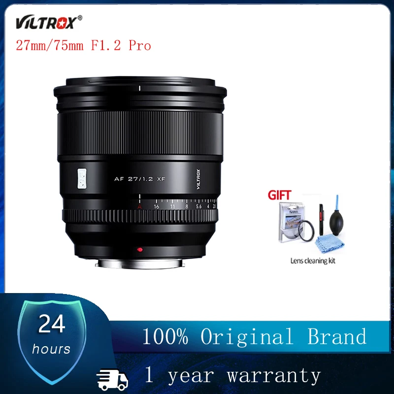 

Viltrox 27mm F1.2 Pro Fujifilm X Mount Lens Ultra Large Aperture Portrait Lens APS-C Prime Lens for Fuji X-T30 X-T3 X-PRO3 X-T20