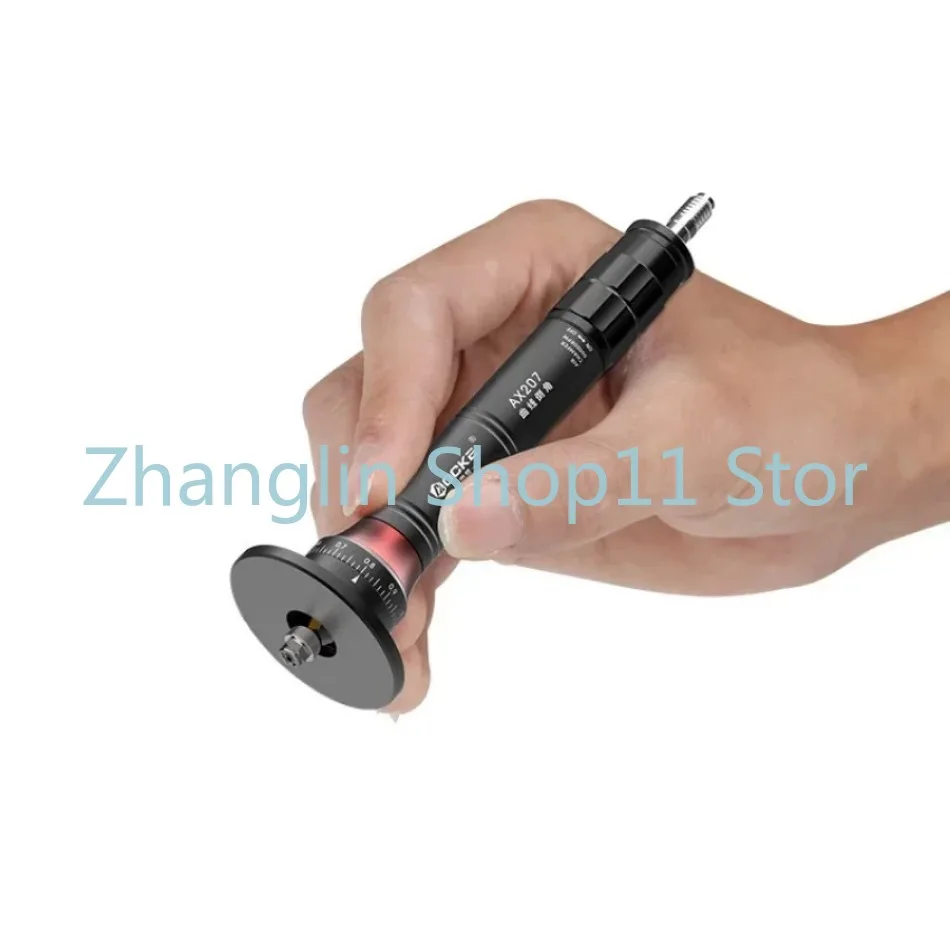 AX207 Mini Pneumatic Chamfering Machine 45 Degrees Metal Deburring Chamfer Tool Handheld Adjustable With Blades