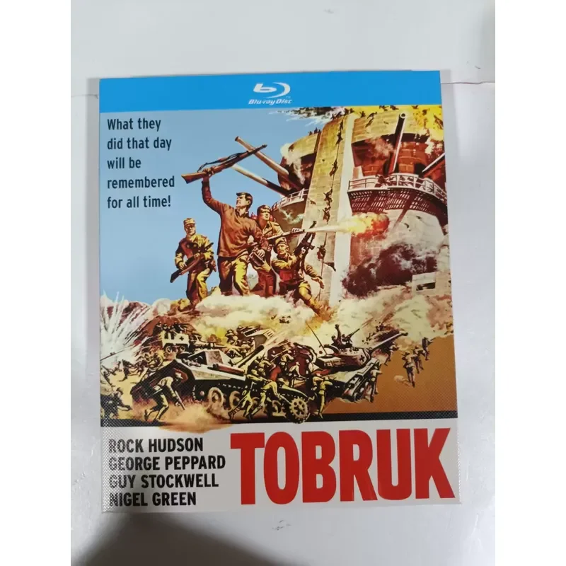Blu-ray Disc TOBRUK Bloodbath Sand War Movie High Definition Video Collection