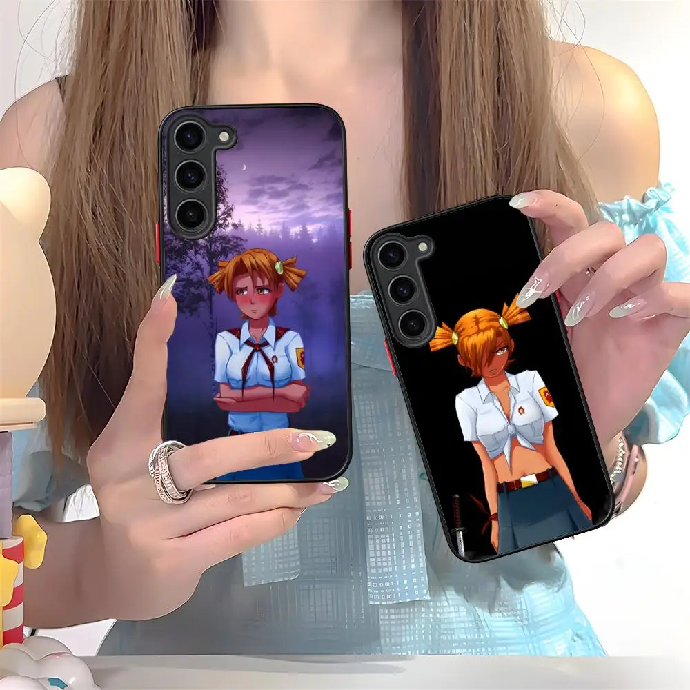 Everlasting Summer Alisa Silicone Mobile Phone Case for Samsung Galaxy S26 S25 S24 S23 S22 S21 Plus FE Ultra Colorful Cover