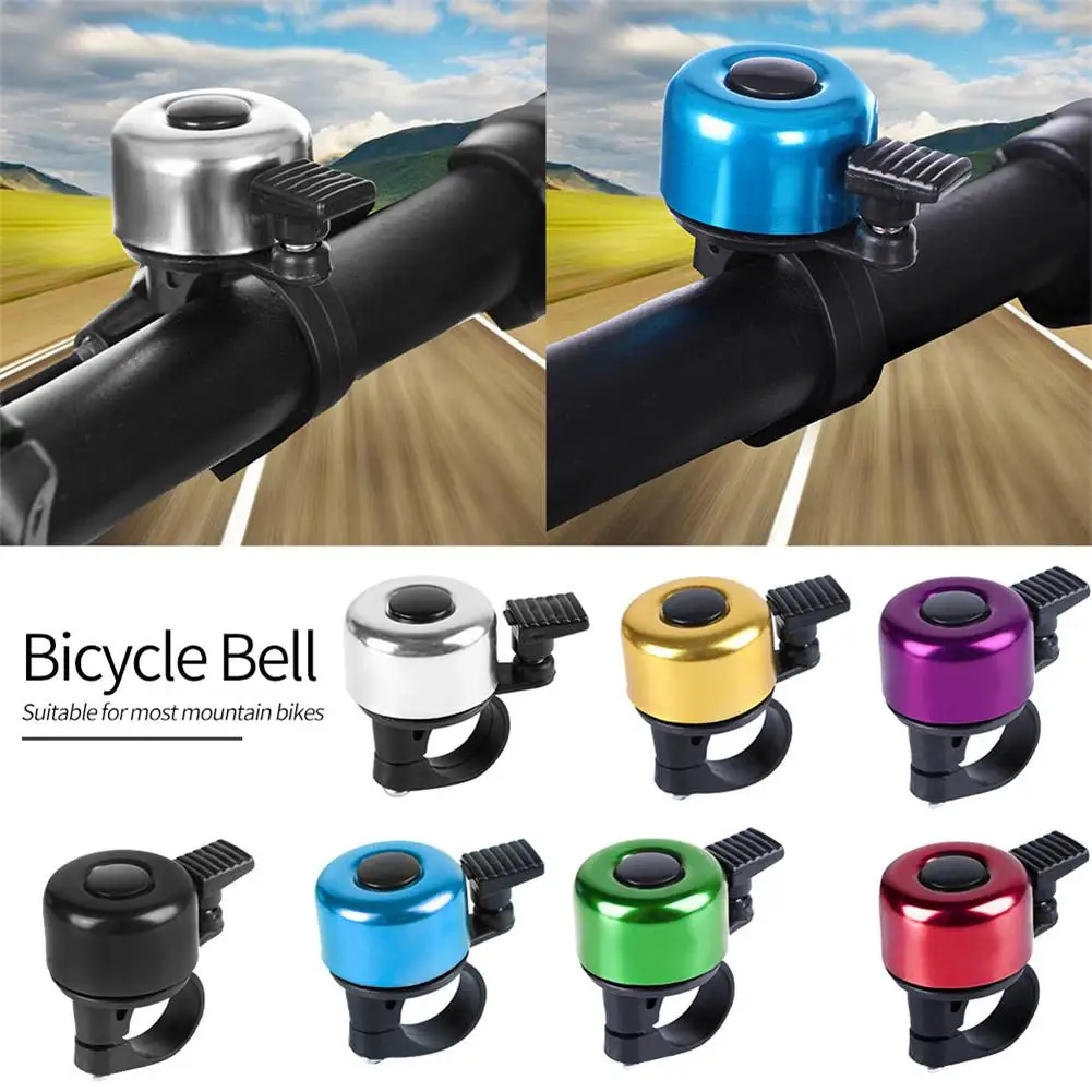 

Aluminum Alloy Mountain Bike Bells High Decibel Crisp Pleasant Bell Safety Alarm Bells