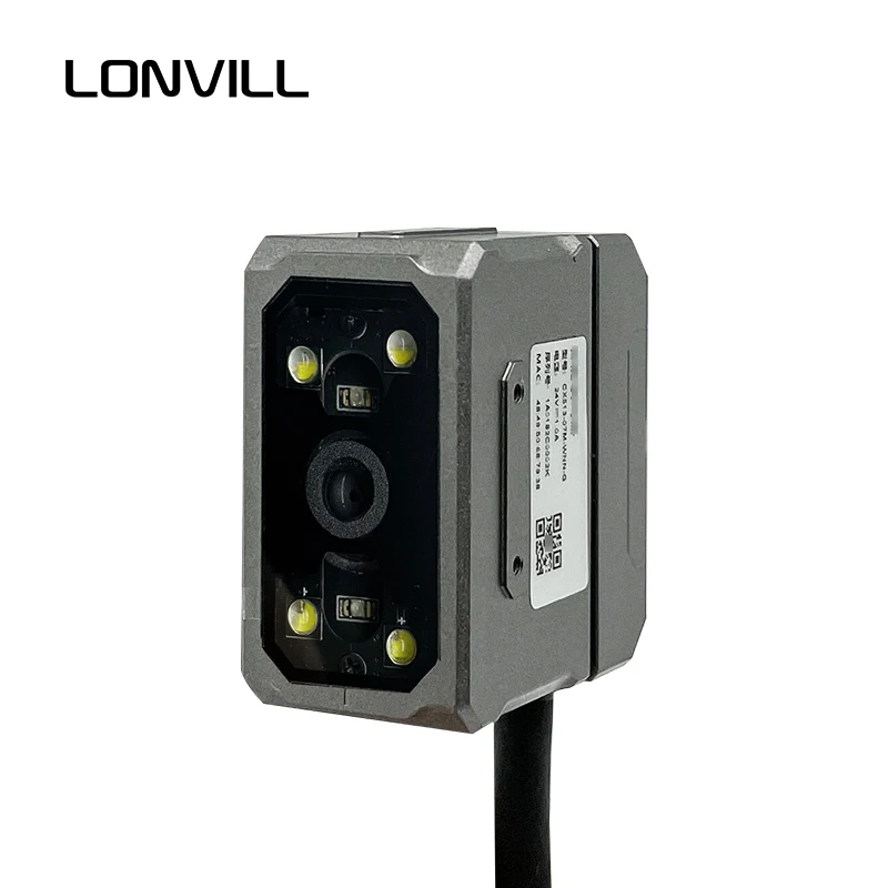 Leitor de código de barras de alta velocidade LONVILL para venda, inventário comercial de scanner de código de barras para armazém de logística