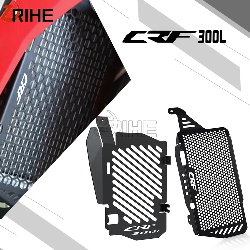 

For HONDA CRF300L CRF300 L 2021 2022 2023 2024 2025 CRF 300L Motorcycle Accessories Radiator Guard Protection Grille Grill Cover