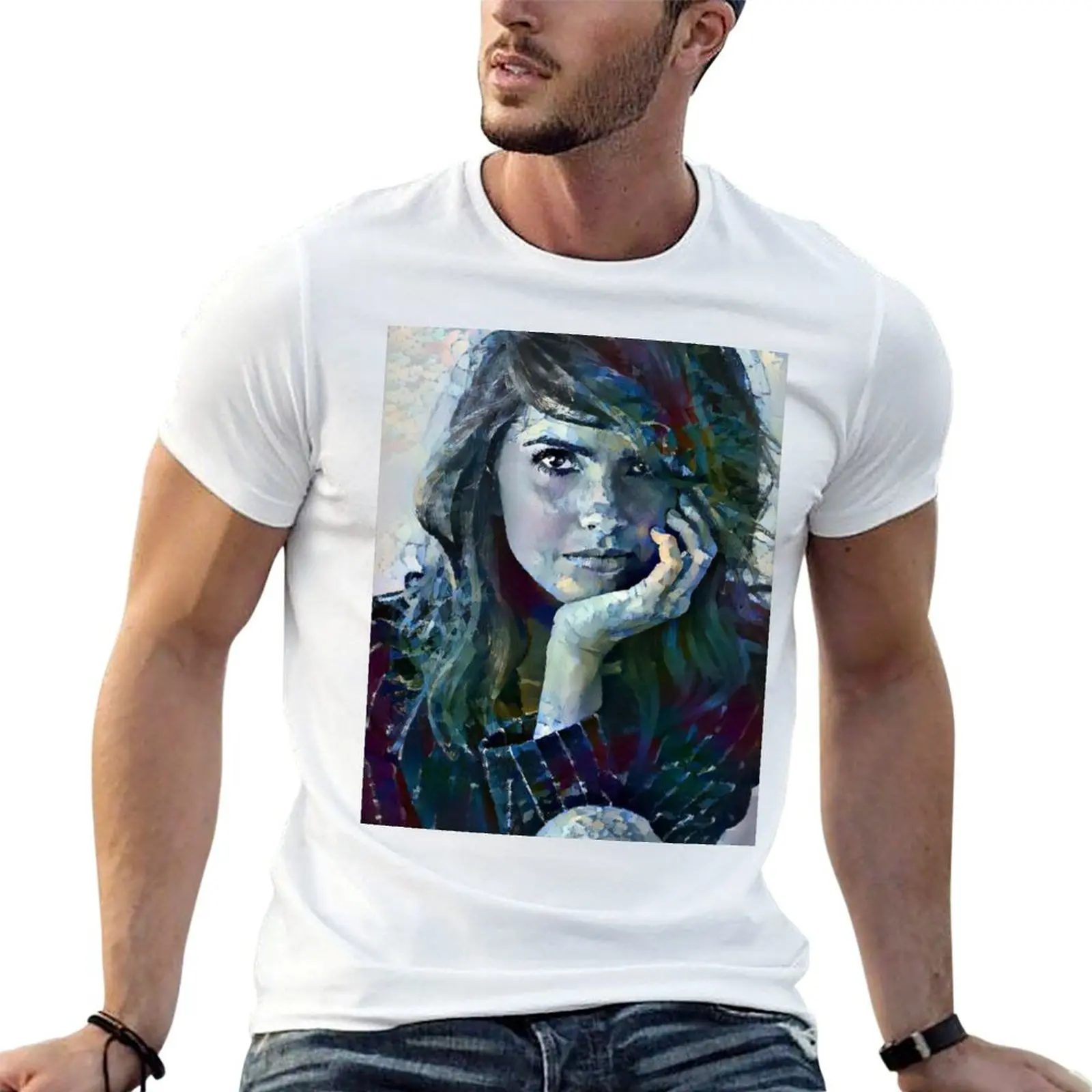 

Portrait casual pack T-Shirt white Hennig Shelley shirts men man t t shirts for for man