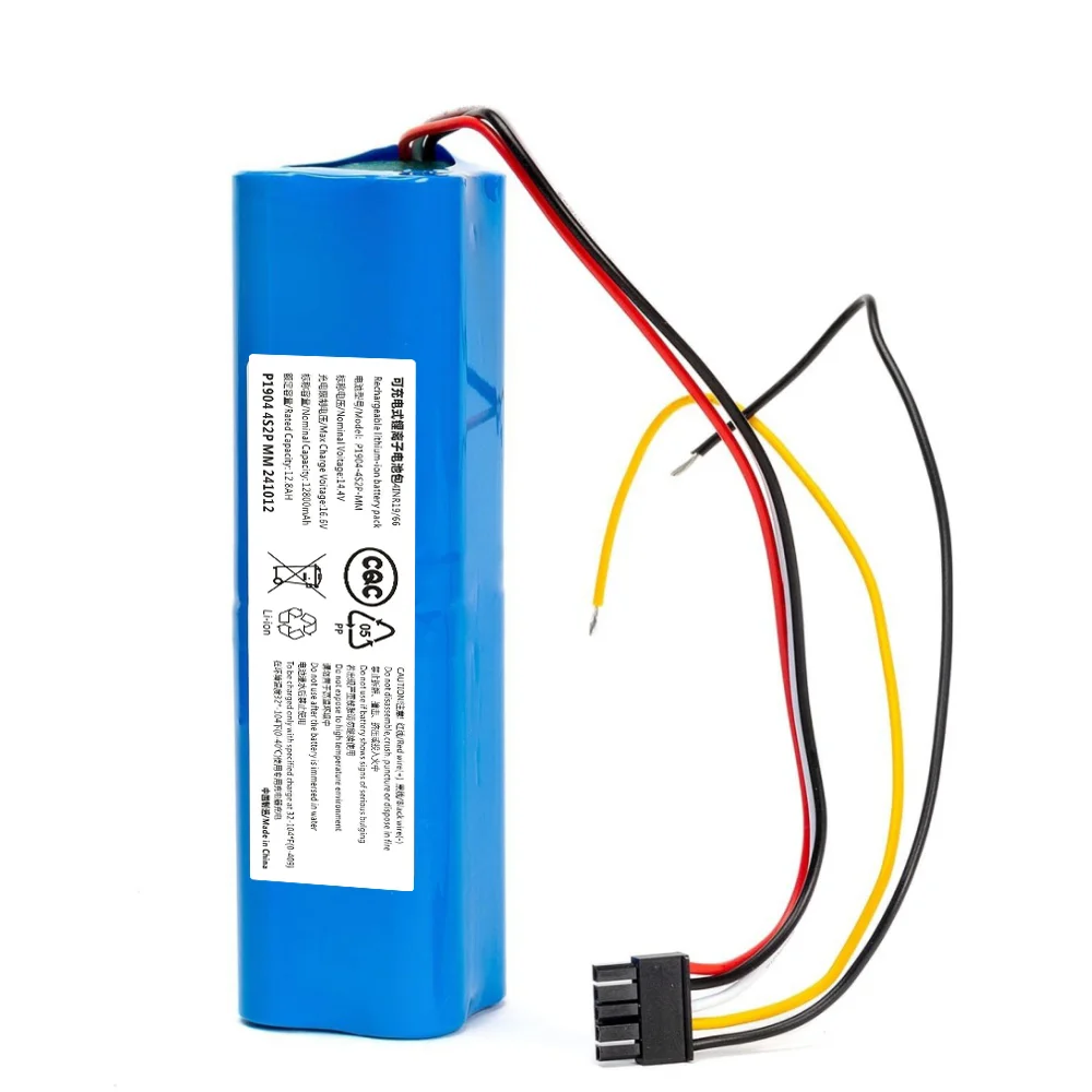 

14.4V 12800mAh Rechargeable Battery for CECOTEC Conga 4090 4490 4690 4590 Netease Intelligent NIT Mopping Robot.