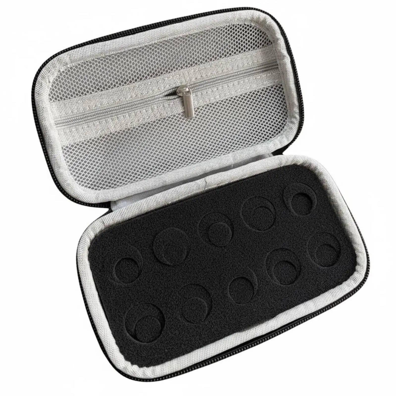 Insulin Storage Case with Mesh Pocket EVA Hard Shell Medicine Container Travel Vial Organizer for Diabetic Supplies