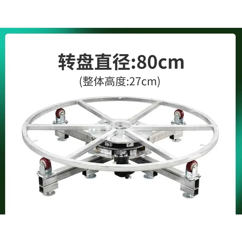Electric Rotating Display Stand Steel Frame Turntable For Live Shooting Show