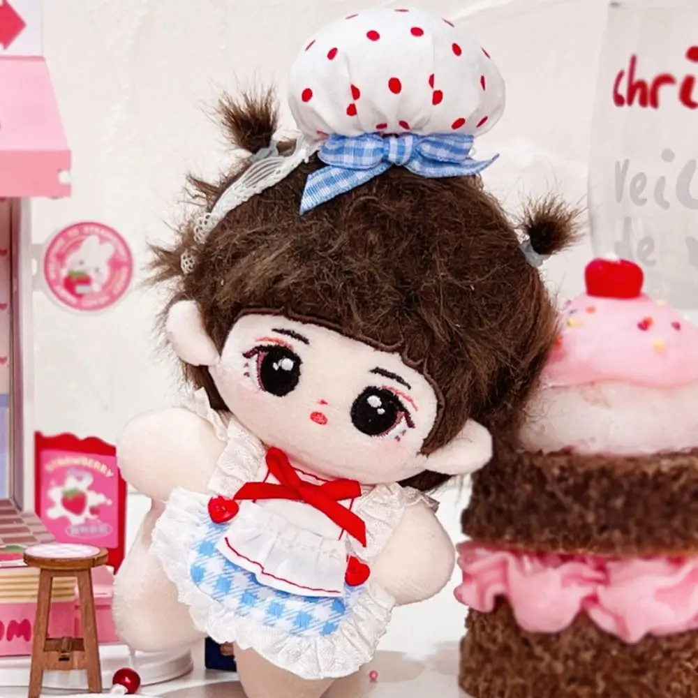 

Cute Dress Up Cotton Hoodie Stuffed Idol Clothes Kawaii Lovely 10CM Cotton ‘s Clothes Cotton Stuffed