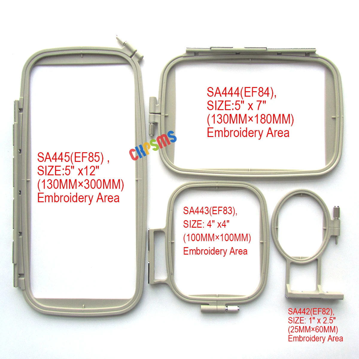 Embroidery Hoop Compatible with Brother PE770/PE700 Innovis F440e/ F540e/F480/F580/SE1900/SE2000/PC6500/PC8200/PC8500