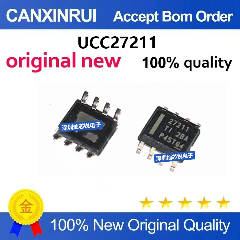 (5pieces)Brand New Original UCC27211DR UCC27211DDAR UCC27211 27211 SOP-8