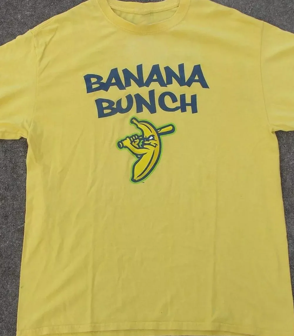 Savannah Bananas bunch baseball yellow T-shirt Unisex All sizes JJ4259