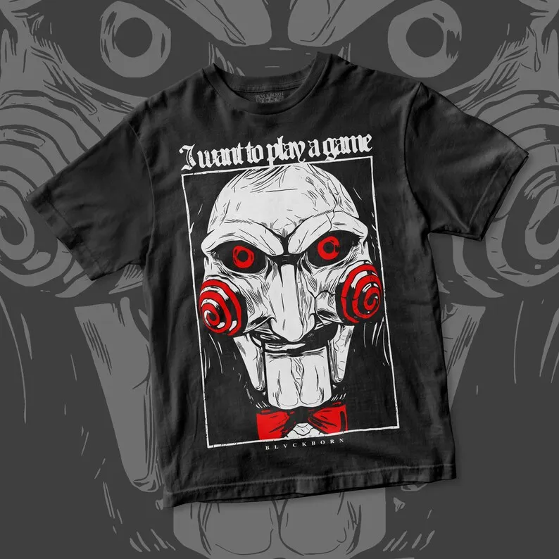I Want To Play A Game cotton shirt