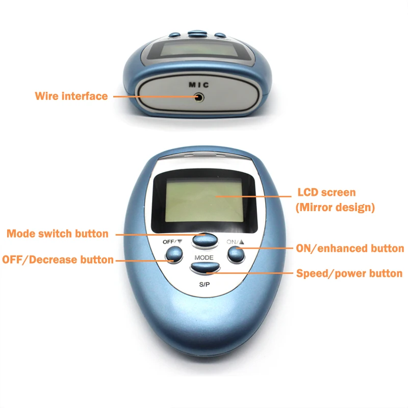 Electrical Physiotherapy Device Muscle Stimulator Electronic TENS EMS Machine Massager for Muscle Relaxation and Pain Relief