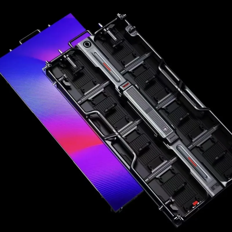P2.9 Indoor Rental  Display Full Color Waterproof Cabinet 500x1000mm Stage Event Mobile  Screen