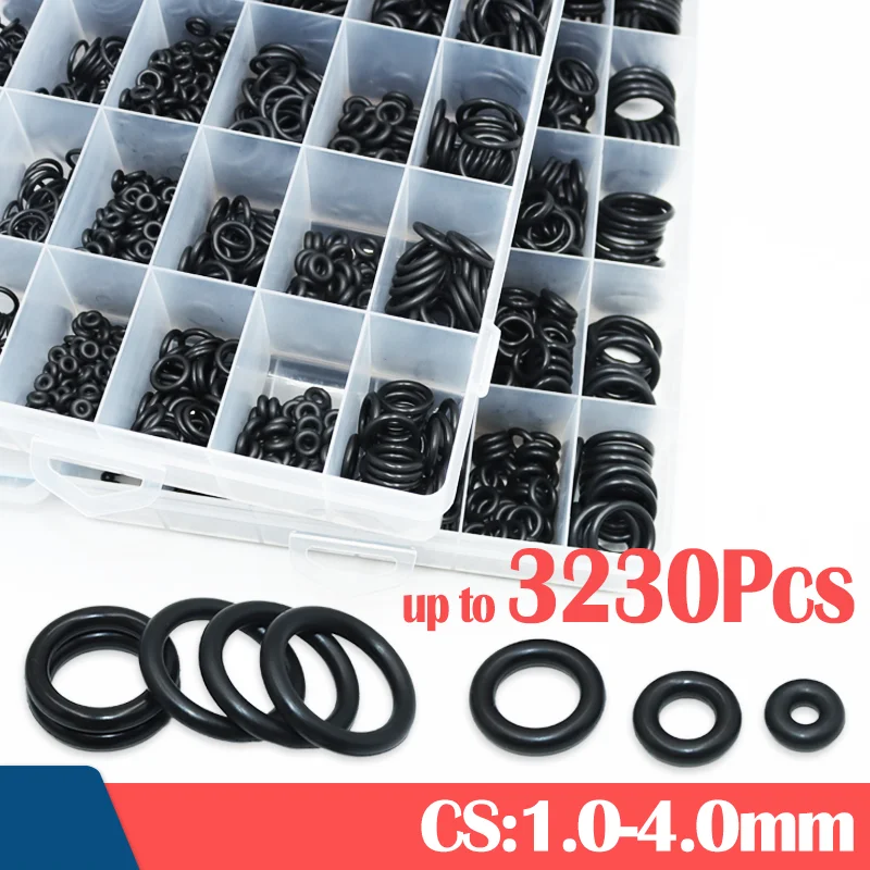 3230p O Ring Sealing Washer Nitrile Rubber NBR Oring High Temperature Oring Corrosion Oil Resist for Automotive Plumbing Gasket