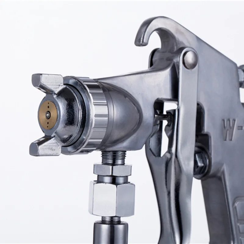 Imagem -02 - Sutu W77s Pistola de Pulverizador 2.5 3.0 mm Bico Pistola de Pintura Óleo Água à Base Tinta Pistola de ar Airbrush Alta Atomização