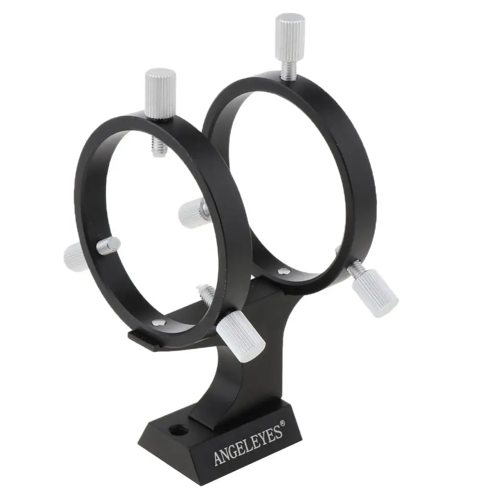 Immagine 5: Staffa per cannocchiale con puntatore regolabile 7x50 per telescopio nero (stampato 3D)