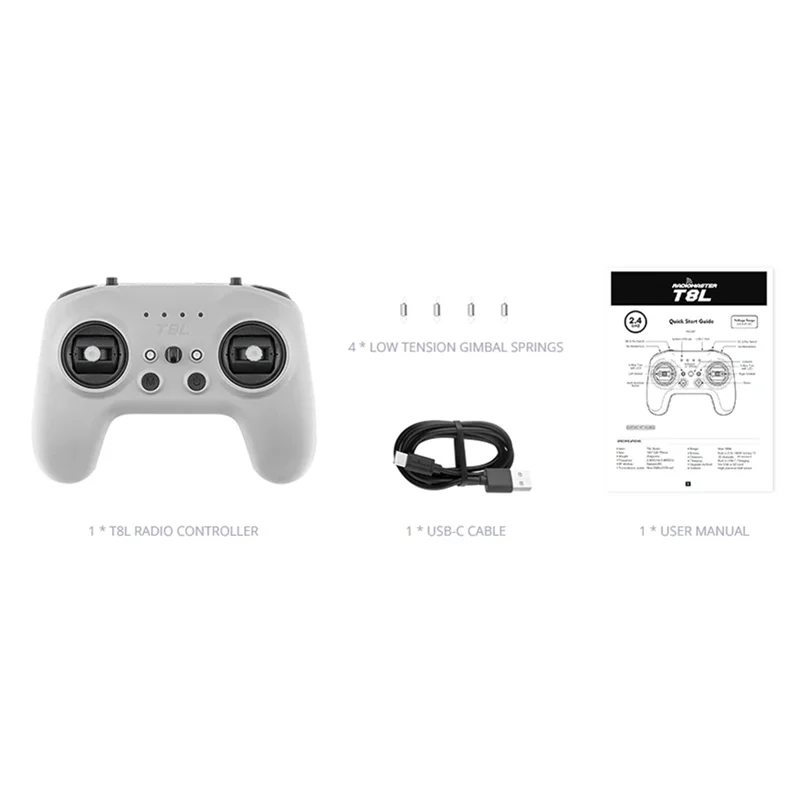 Radiomaster T8L 2.4G ELRS Radio Transmitter Controller - Mode2