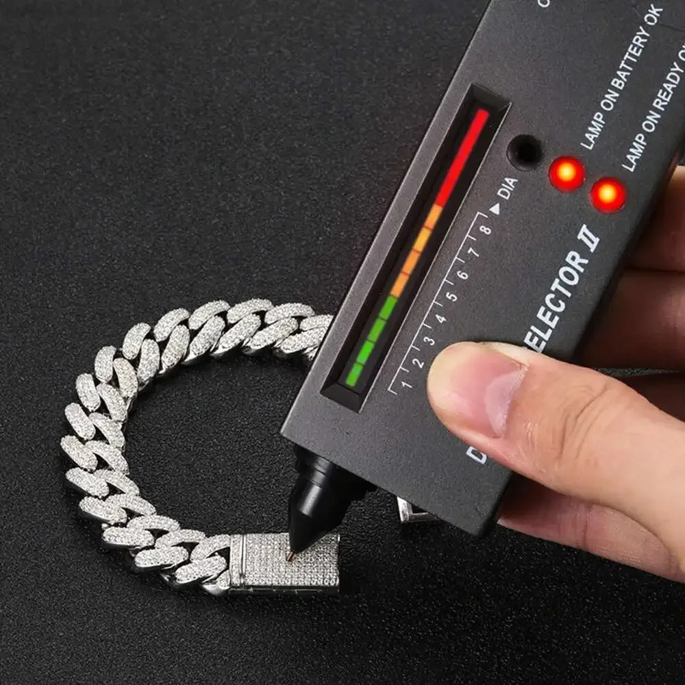 

Aaa Gems 3 ряда зубцов кубинская цепочка 7 дюймов 10 мм стерлингового серебра Iced Out Diamond кубинский браслет с муассанитом для мужчин