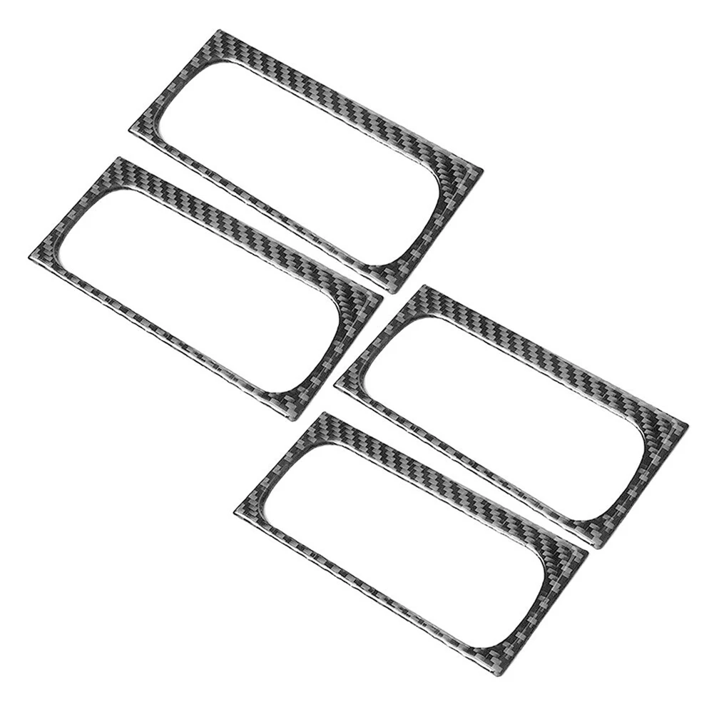 

Add a Modern Touch to your For Suzuki Grand Vitara's Interior with Carbon Fiber Inner Door Handle Covers 4 Pieces