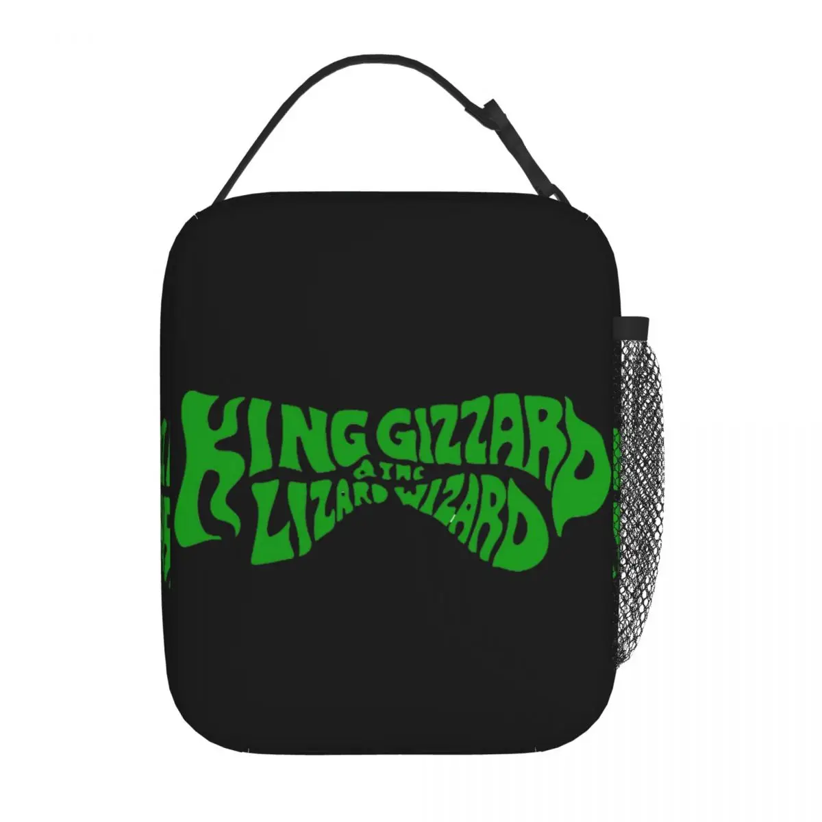 King Gizzard And The Lizard Wizard 1 Insulated Lunch Bag for Women Kids Portable Food Boxes Thermal Lunch Box Tote