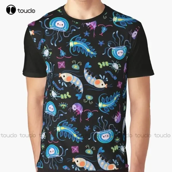 Zooplankton Graphic T-Shirt Golf Shirt Digital Printing Tee Shirts Christmas Gift New Popular Xxs-5Xl Streetwear