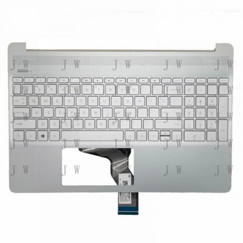 

DDZ For HP 15-EF 15-DY 15S-FQ 15S-EQ Palmrest Backlit Keyboard L63578-001 L63579-001