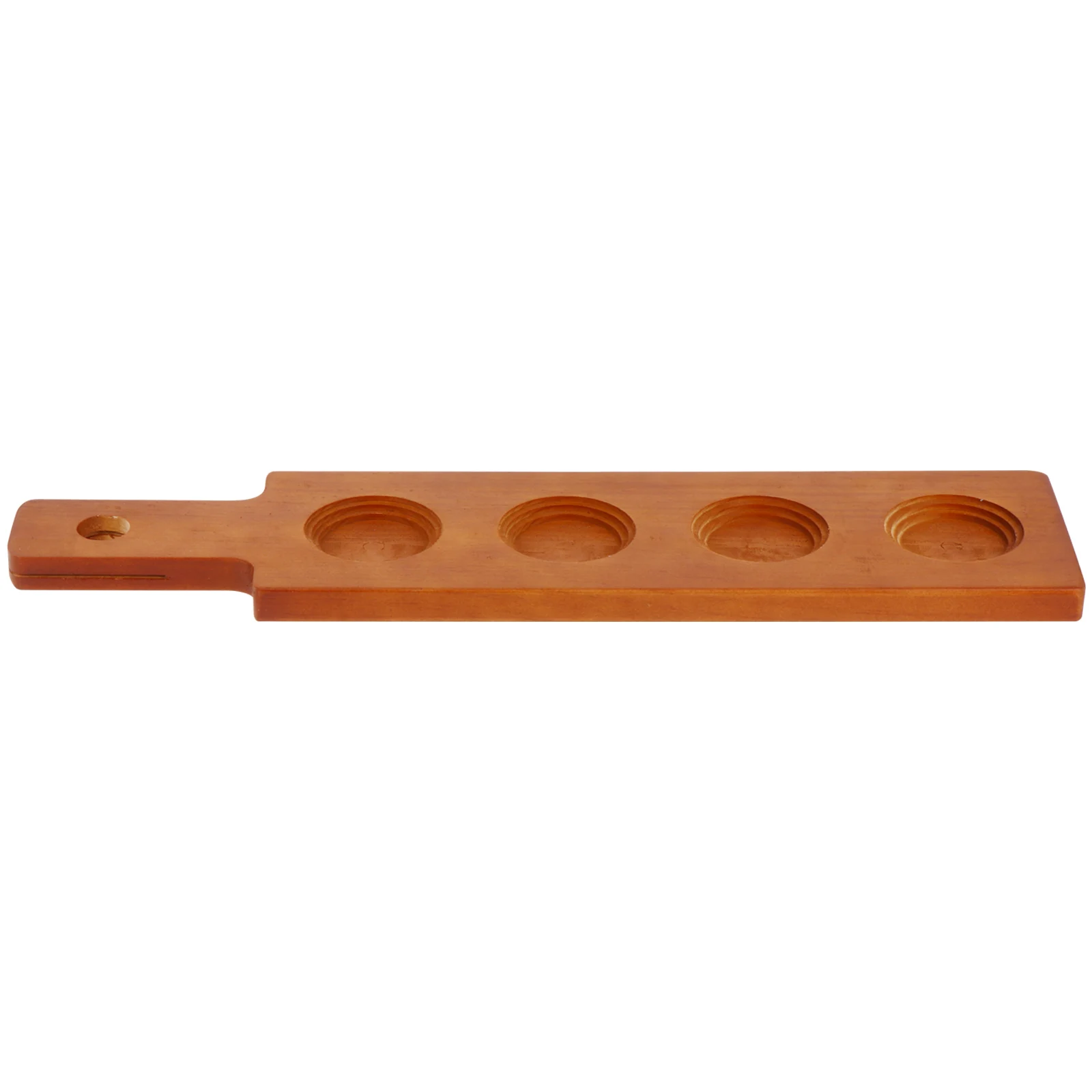 

1Pc Wooden Cup Holder Practical Use Coasters Kitchen Hotel Decorative Tableware Accessory