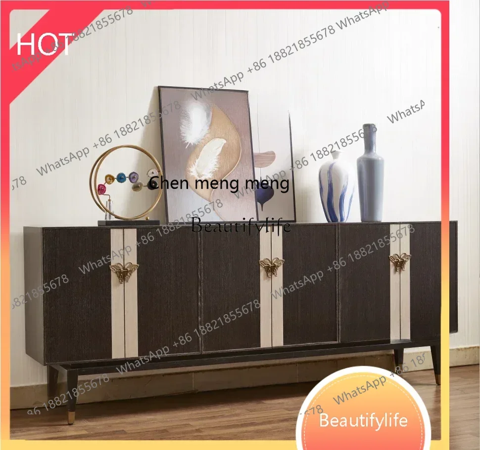 

style NEWLight luxury entrance post-modern simple American neoclassical foyer locker ss 8617