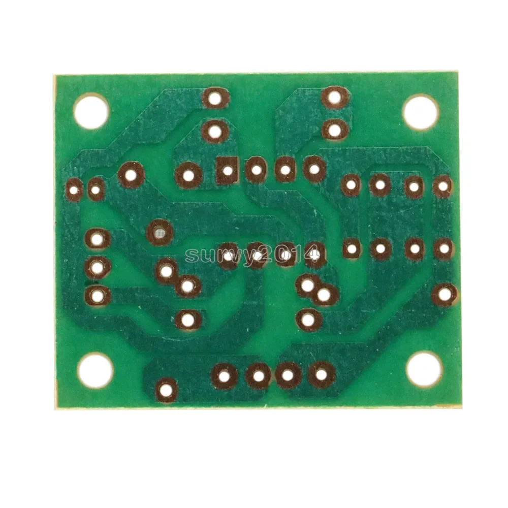 LM358 호흡 조명 부품 전자 DIY 재미 만들기 키트 파란색 깜박이 램프 전자 생산 스위트