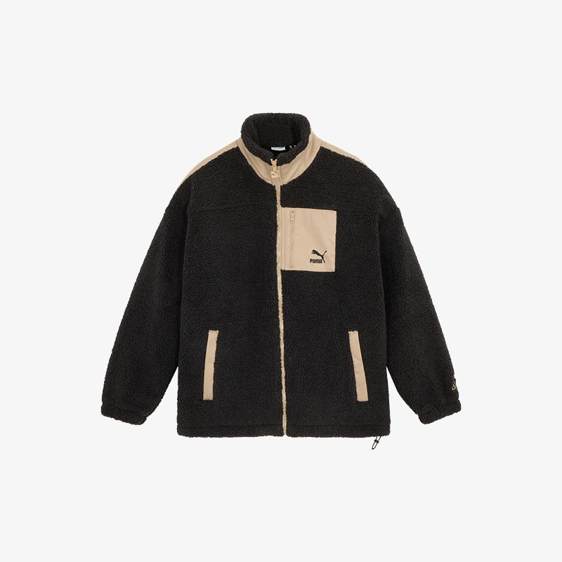 

Puma genuine 2024 new unisex fashionable imitation lamb wool jacket 625525-01