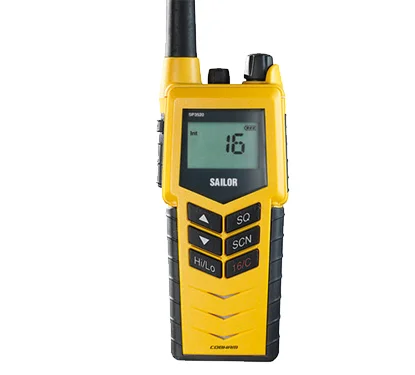 

SAILOR SP3520 Portable VHF Marine Radio with GMDSS 403520B Marine Radio