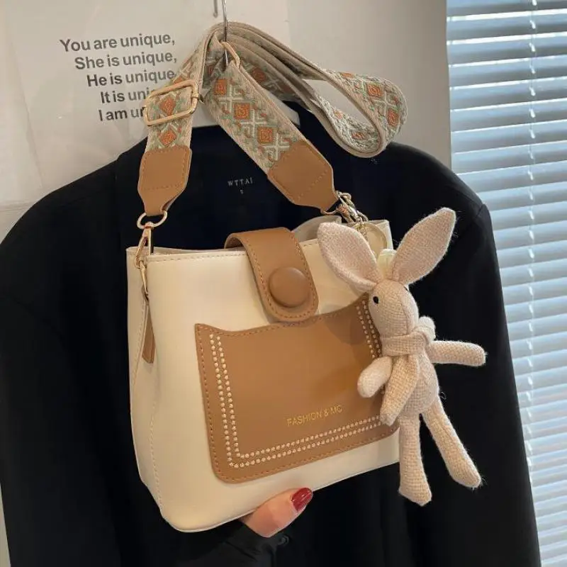 

Bucket Bags For Women Famous Brands Handbags 2023 Trend Designer Luxury Leather Shoulder Bag Crossbody White Bolsas Para Mujeres