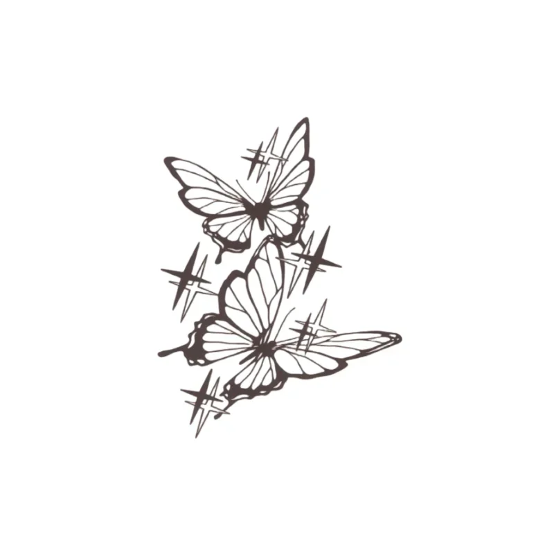 Butterfly Tattoo Sticker Waterproof and Long-lasting Temporary Tattoo