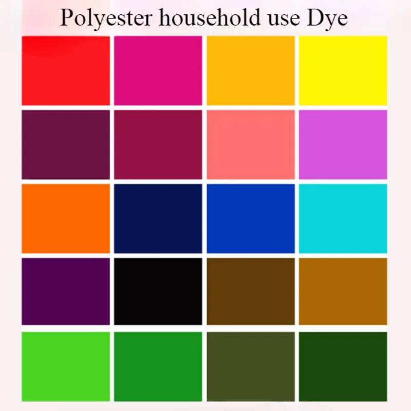 30g Clothes Dye Powder Fast Fixer Color Pigment Polyester/lace Fiber Fabric Clothing Refurbishment Decontamination Colour Change