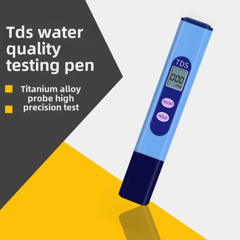 

TDS Meter Digital Water Tester 0-9990ppm Drinking Water Quality Analyzer Monitor Filter Rapid Test Aquarium Hydroponics Pools