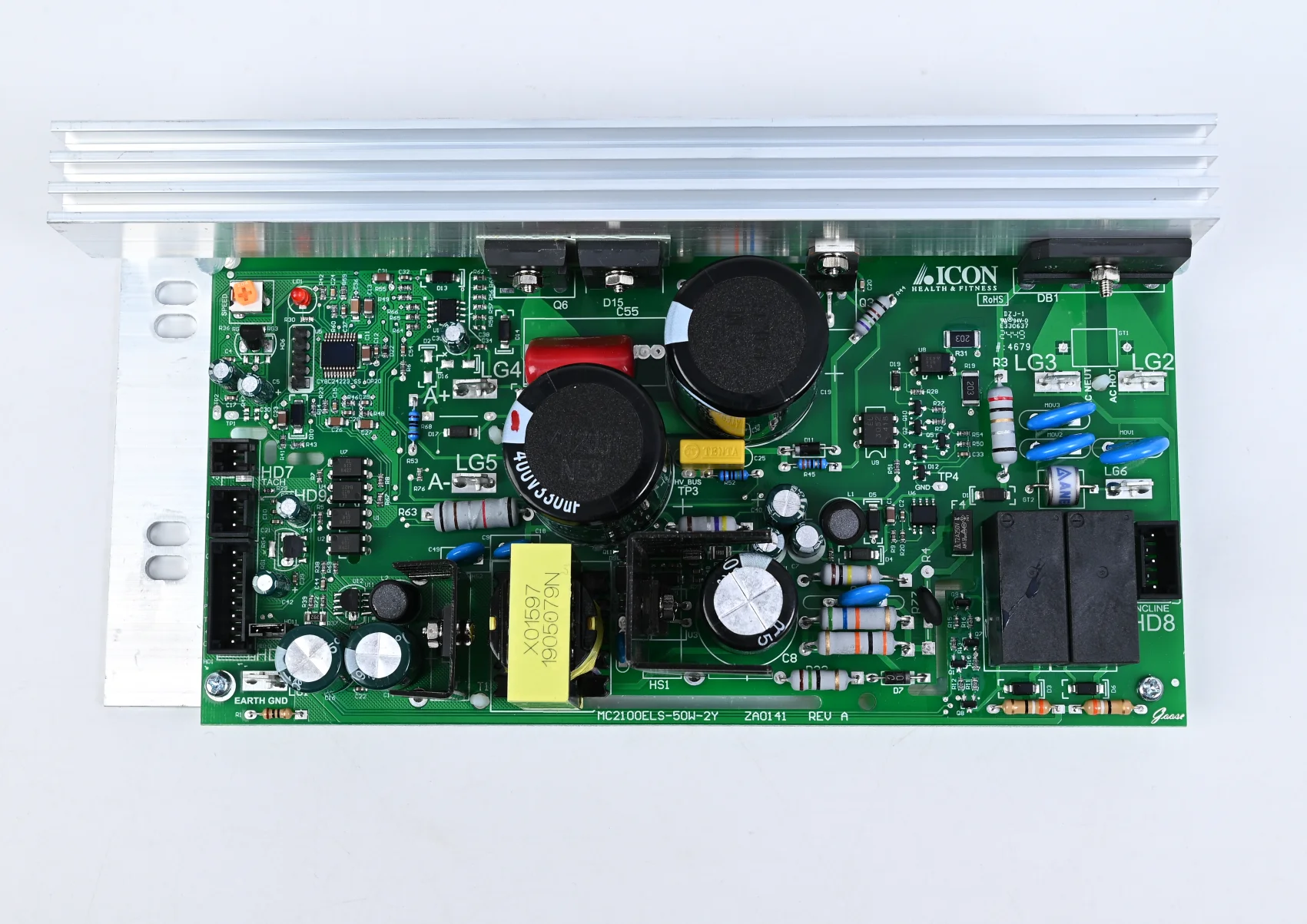 Controlador de Motor para Caminadora MC2100ELS-50W, Placa de Control Inferior MC2100ELS 50W, Fuente de Alimentación para ICON ProForm NordicTrack PCB