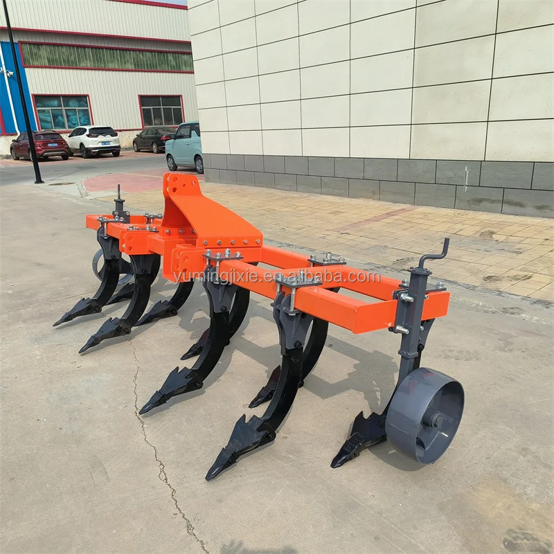 Agricultural Machinery Subsoiler Ripper Plough Machine Agricultural Tractor Mounted Tine Tillers