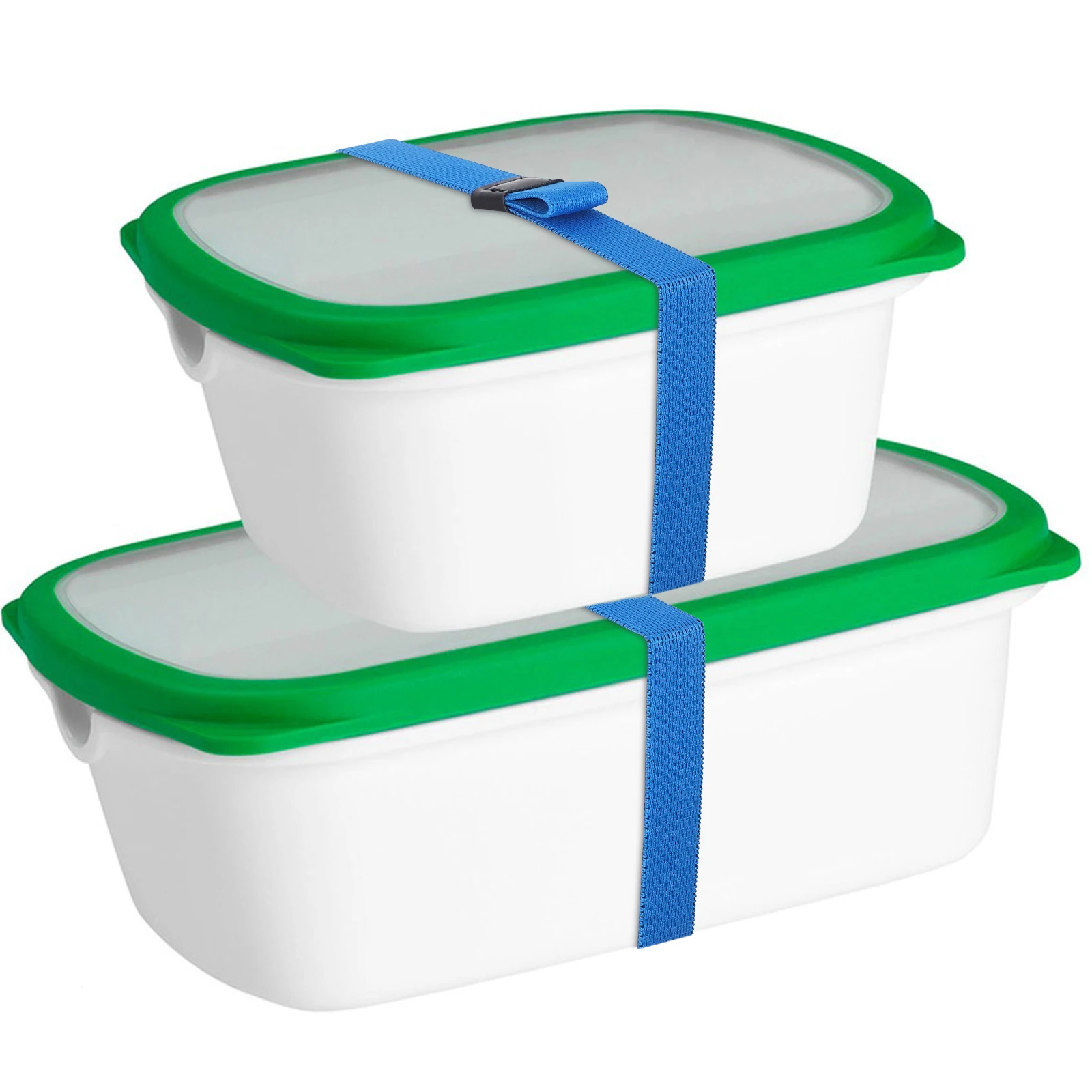 

10 Pcs Elastic Strap Camping Food Container Bento Wrap Bands Nylon Accessories for Binding