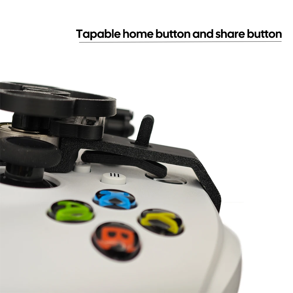 Mini Racing Steering Wheel For Xbox Series X/S Controller 3D Printing Racing Games Mini Steering Wheel 135°Angle Of Rotation