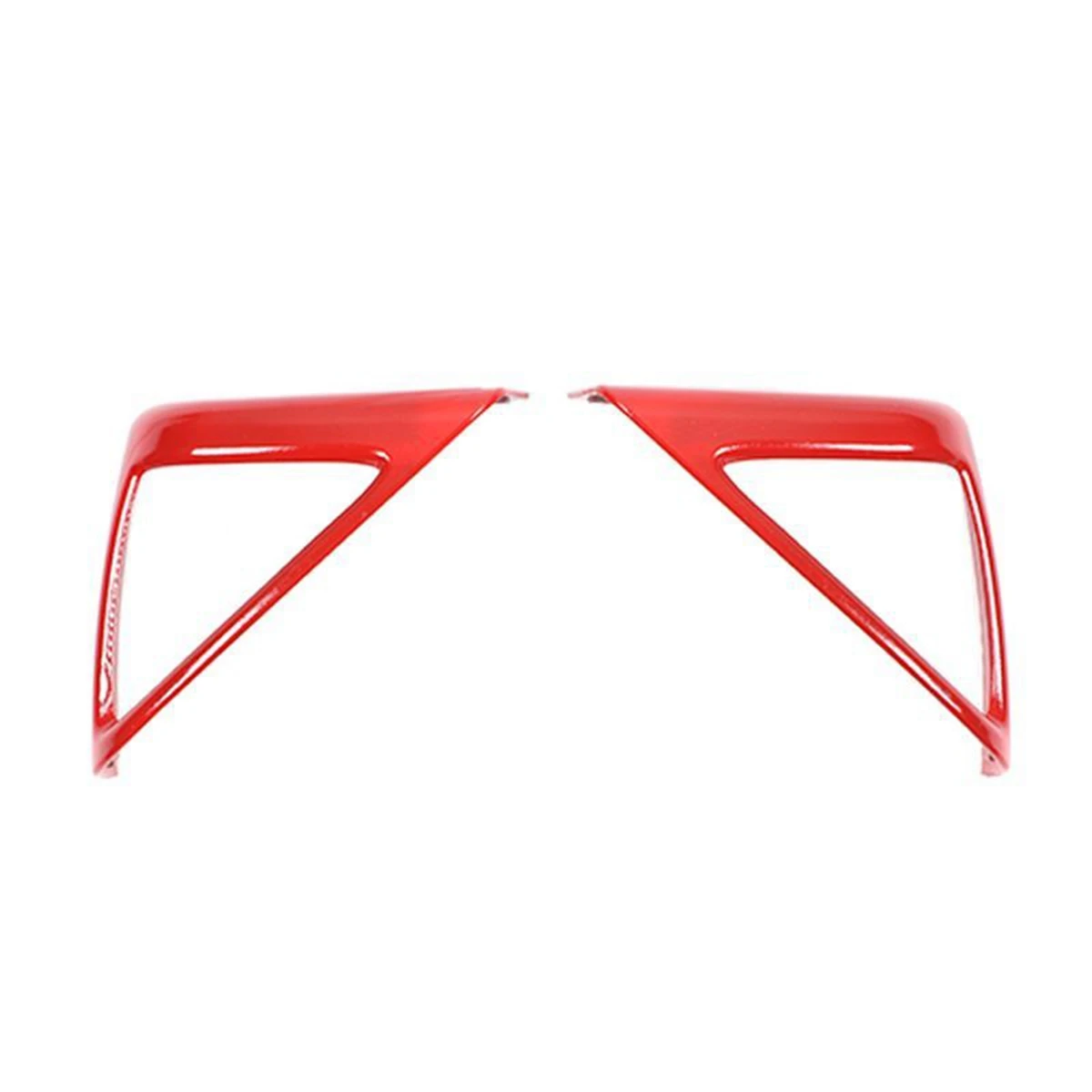 Auto Een Pilaar Speaker Cover Decoratie Sticker Abs Voor Chevrolet Camaro 2010-2015 Interieuraccessoires (Rood)