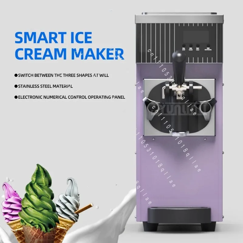 High Efficiency Slushy Machine Summer Ice Cream Machine Desktop Dondurma Yapma Makinası