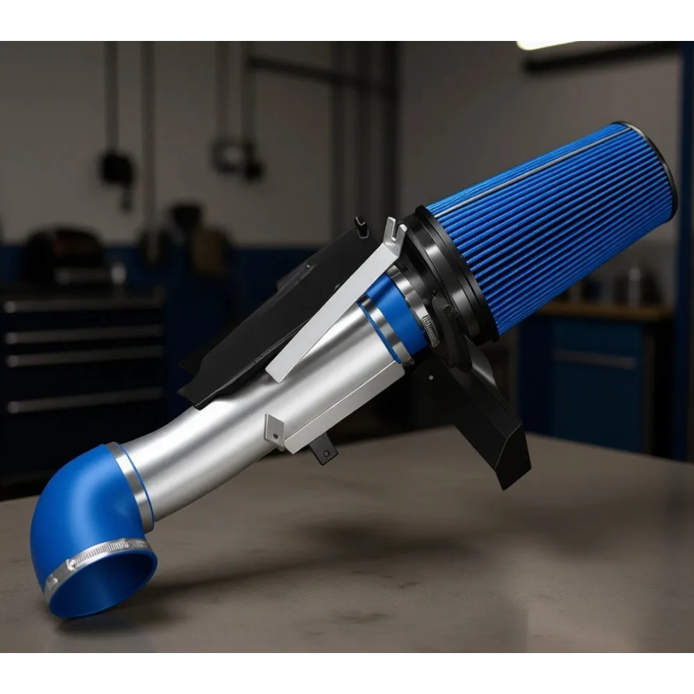 Cold Air Intake System Kit for 1999 2006 Chevy GMC Cadillac 4.8L 5.3L 6.0L V8 Engines