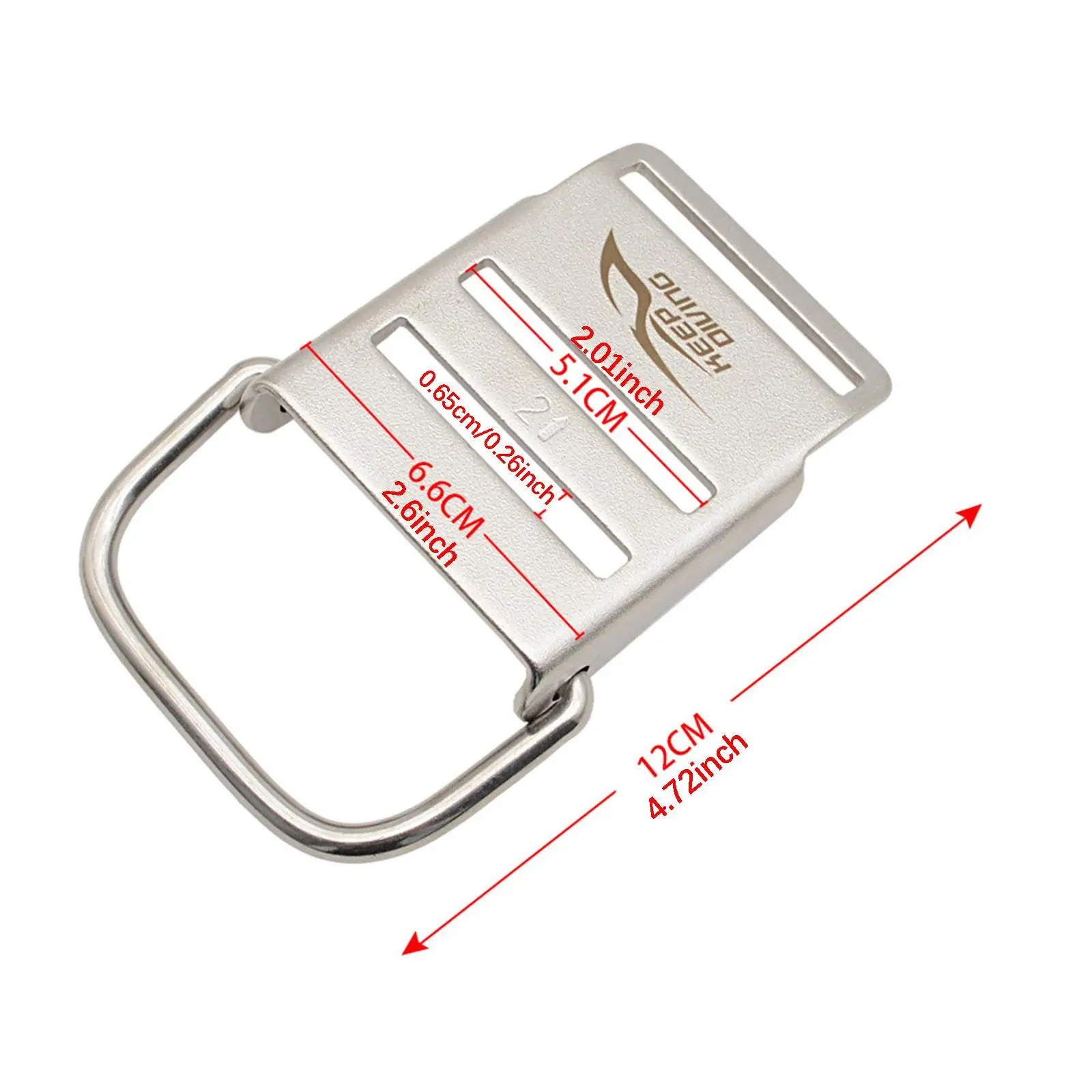 Water Sports Dive Weight Belt Buckle Replacement Clip for Scuba Diving Equipment BCD Harness Backpack Accessories