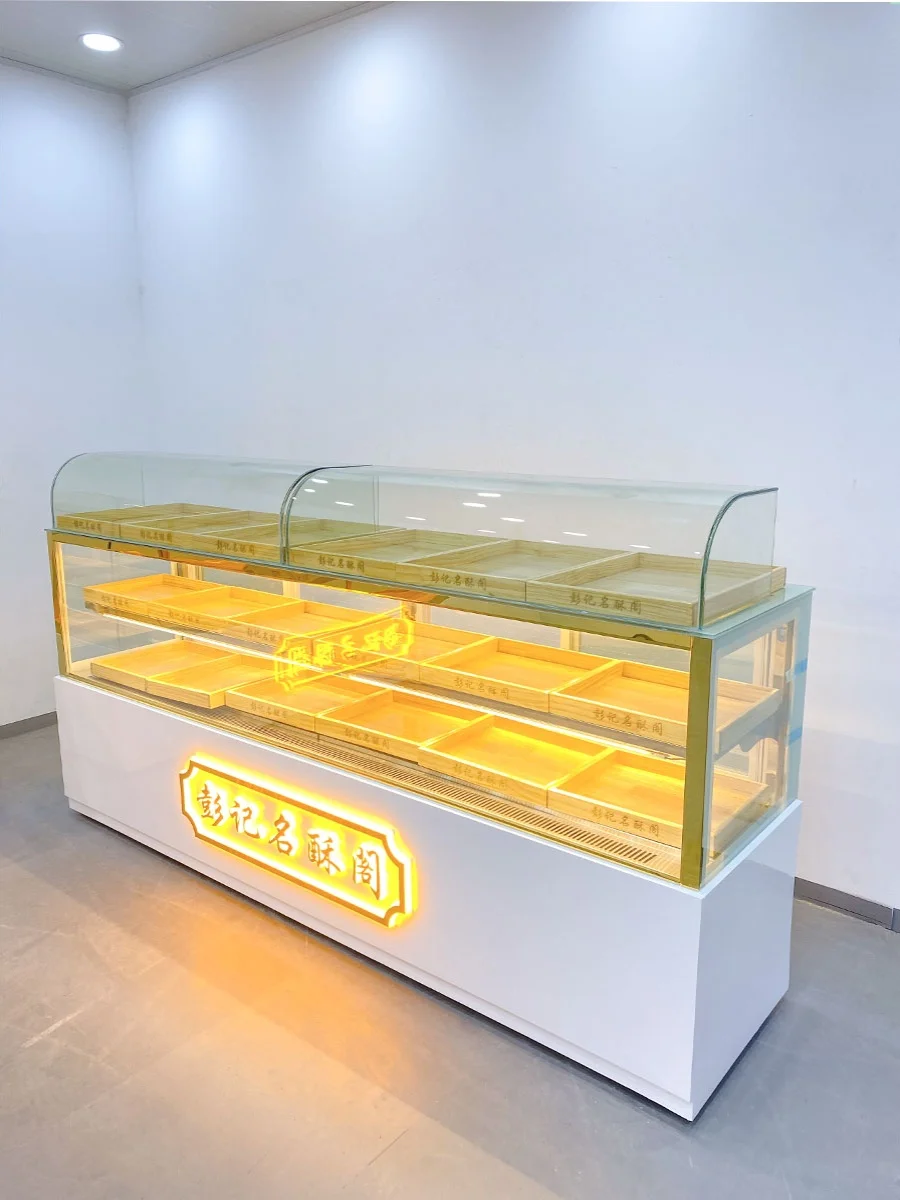 refrigerated cabinet air-cooled  cake pastry fresh-keeping  Chinese refrigerated cabinet display