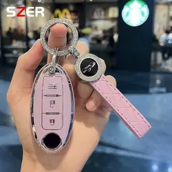 TPU Car Key Case Cover Shell For Nissan Qashqai X-Trail Versa Maxima Altima Rogue Murano Juke Tiida Infiniti FX35 QX60 Accessory