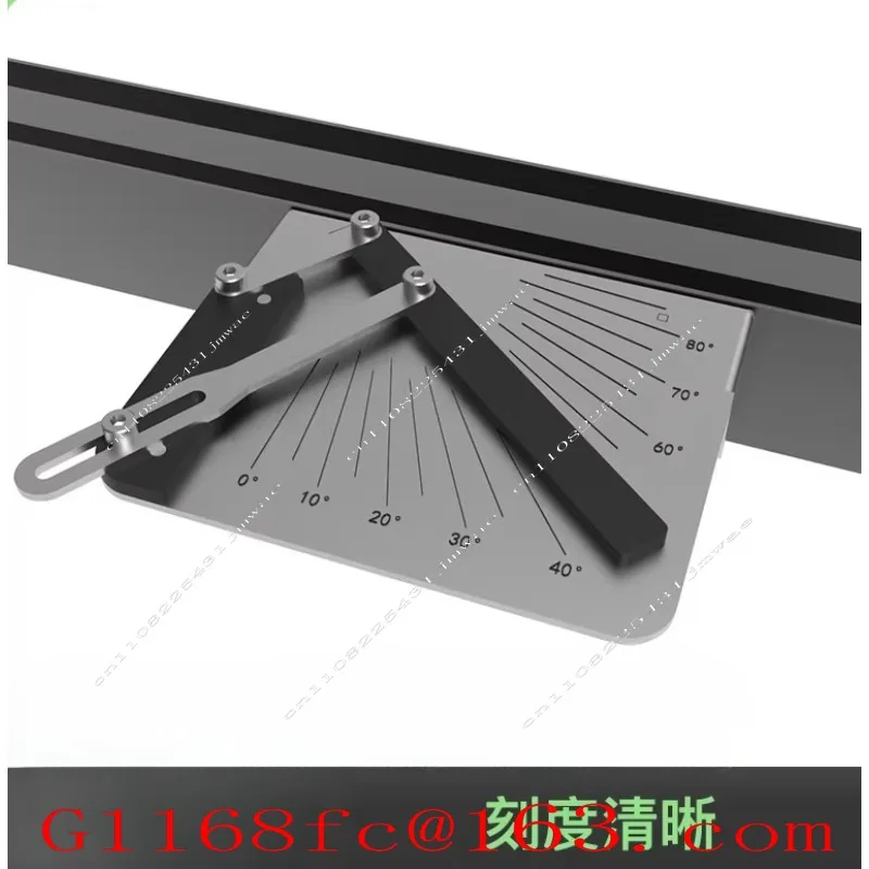 Bending machine front bracket magnetic attraction angle positioning artifact left and right positioning artifact